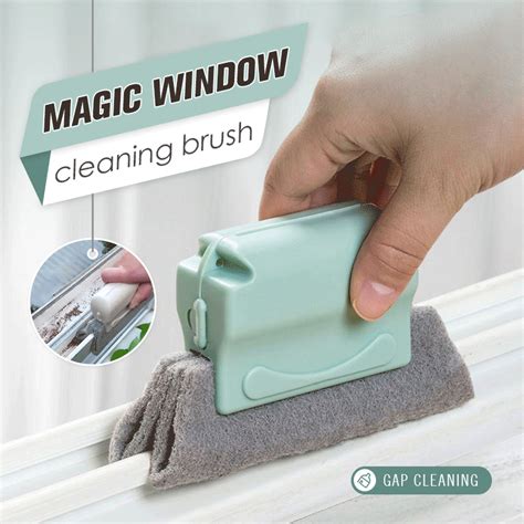 Cut Down on Cleaning Time with the Magic Window Cleaning Brush